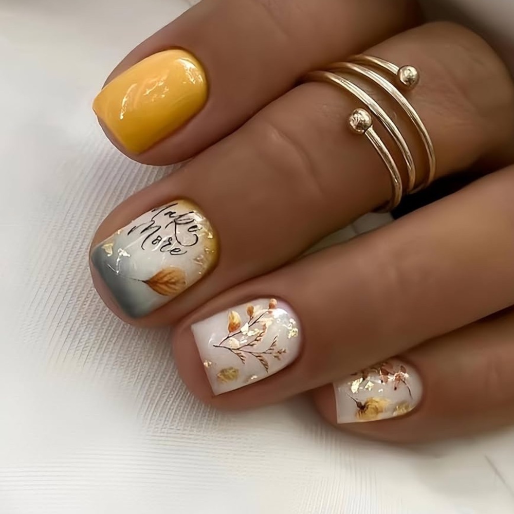 Autumn Press On Nails